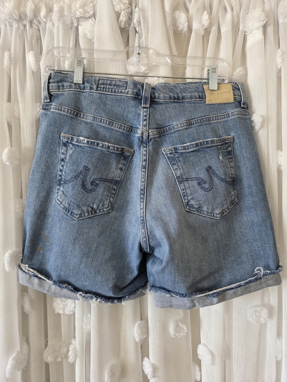 Ag Adriano Goldschmied Ex- Boyfriend, Mid Rise Bermuda Short